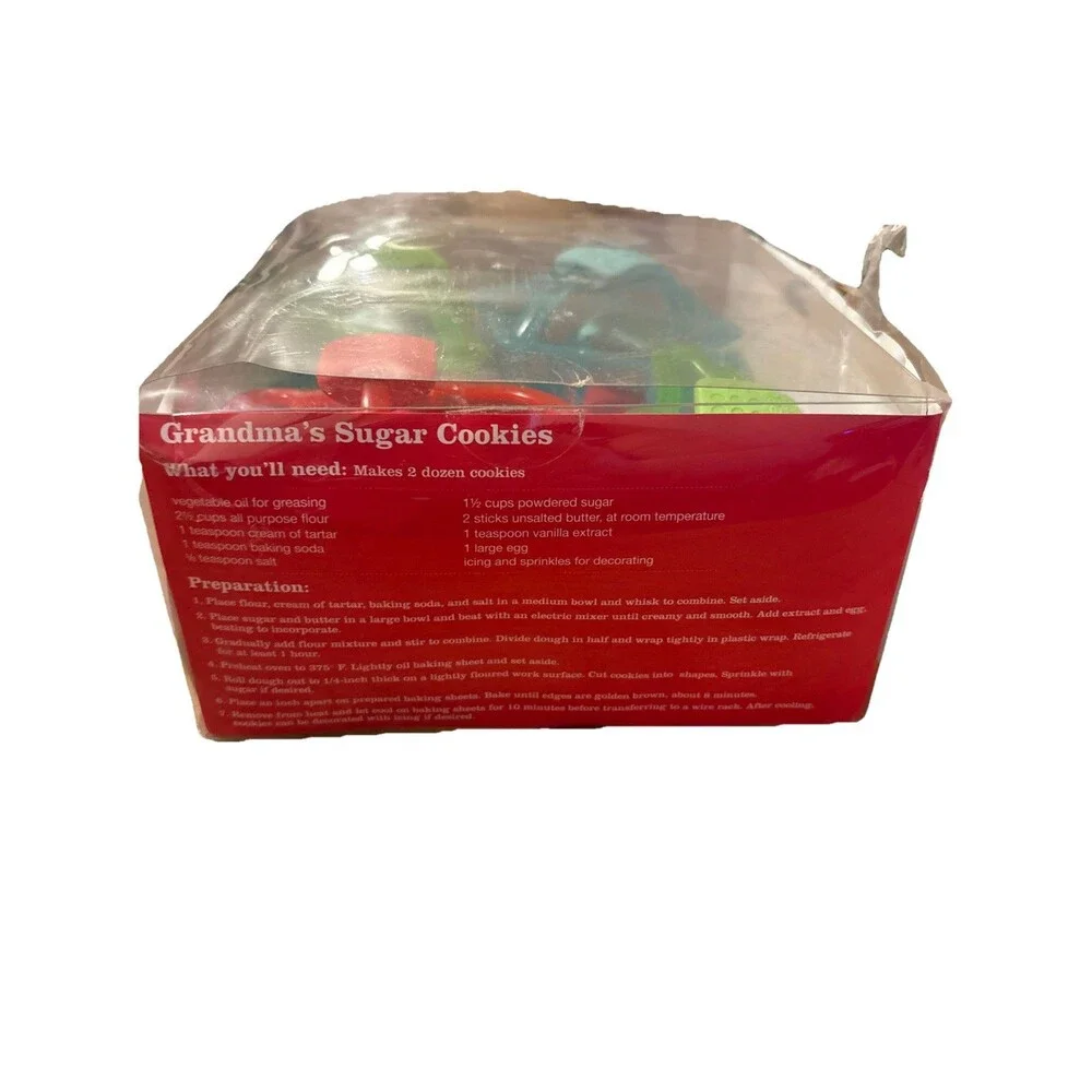 Sweet Creations Plastic Holiday Cookie Cutters With Soft Grip by Good Cook 11 Ct